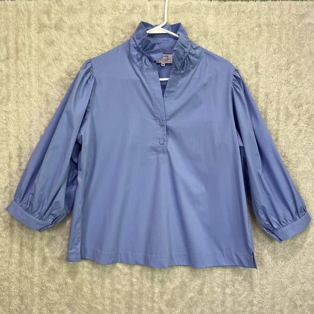 Diane Bailey Ruffle Blouse